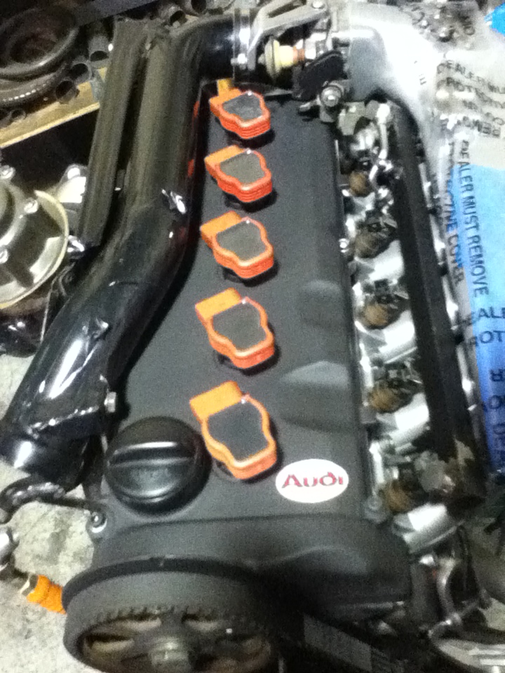 coil on plugs installed for the AAN ECU swap