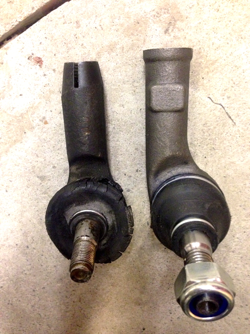 non-adjustable tie rod