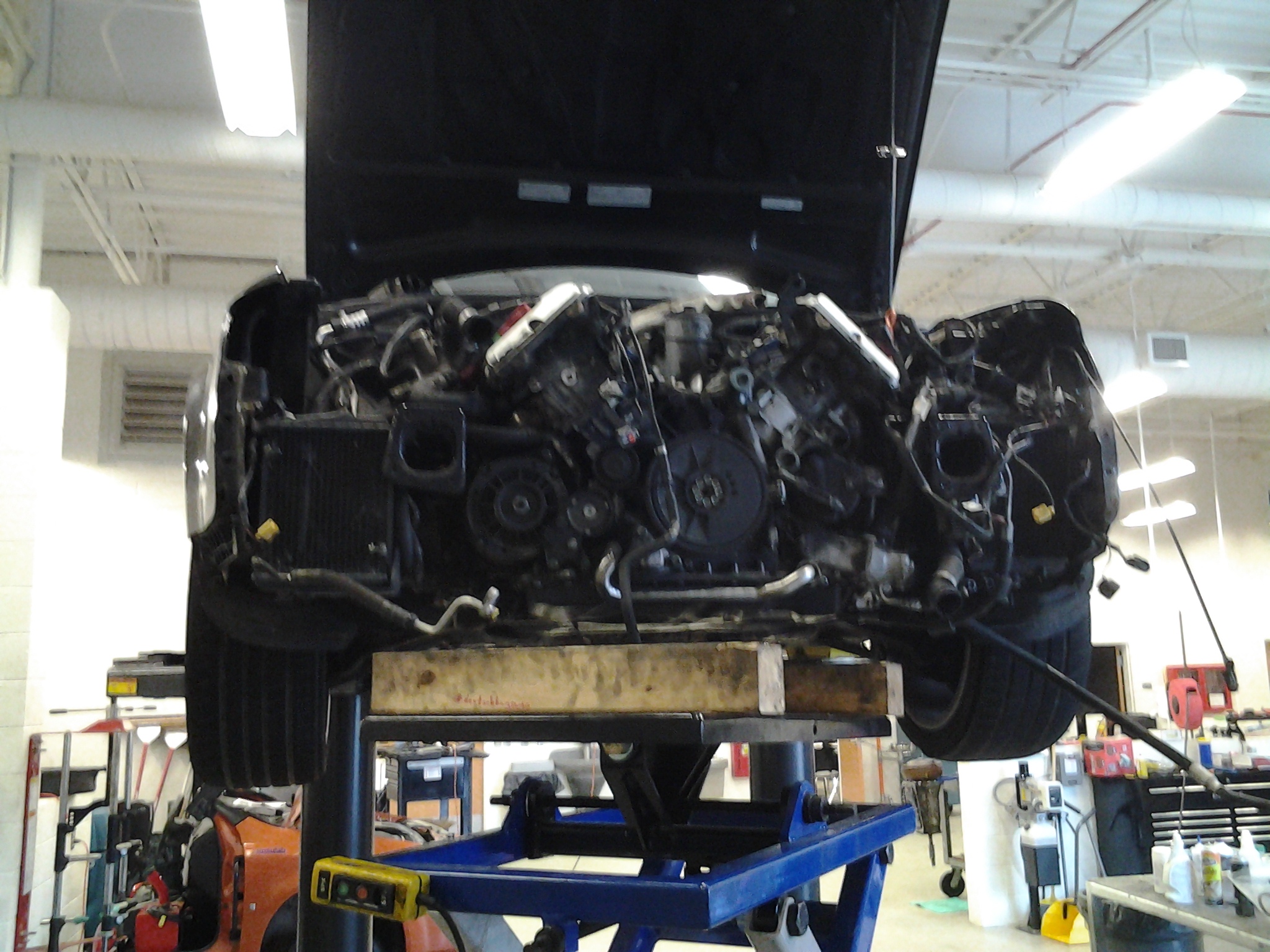 About to pull the bad motor