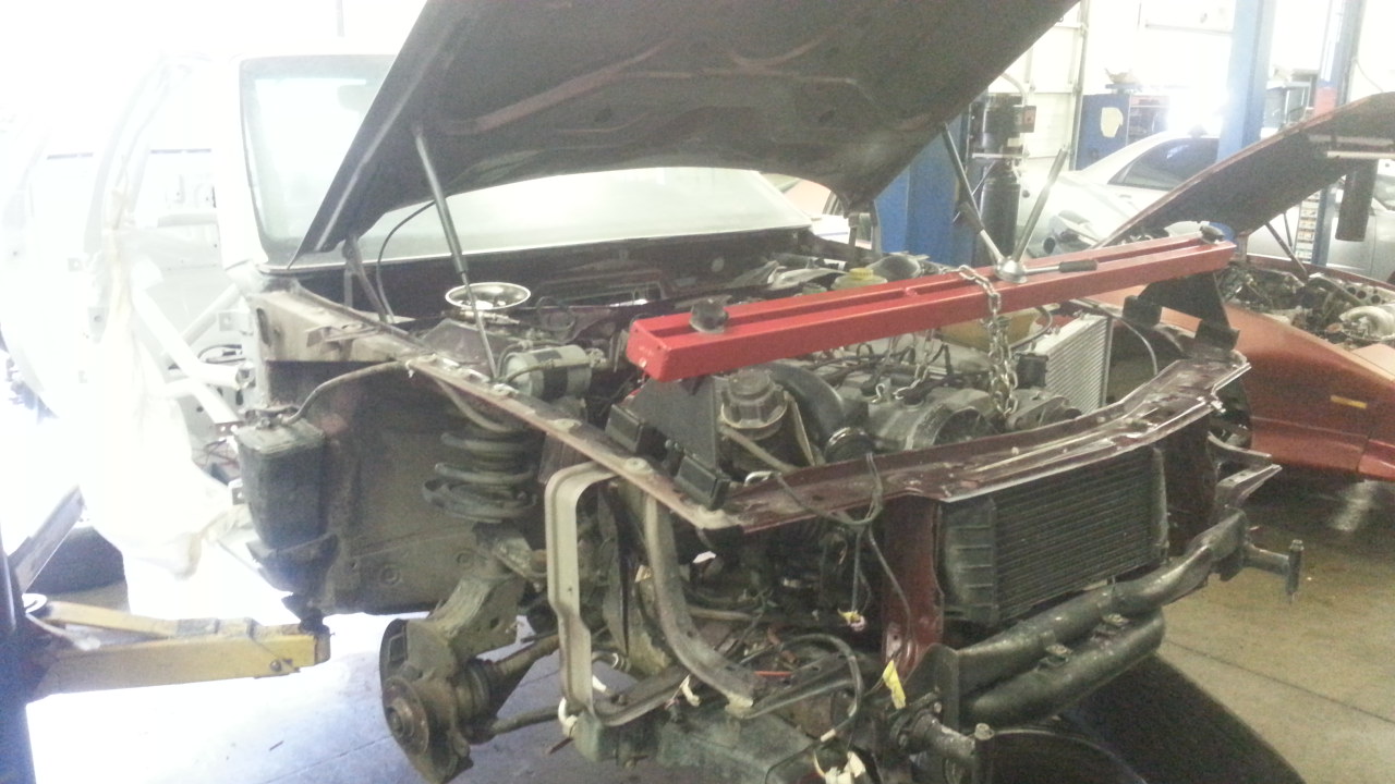 when we were working on the gearbox, constant issue