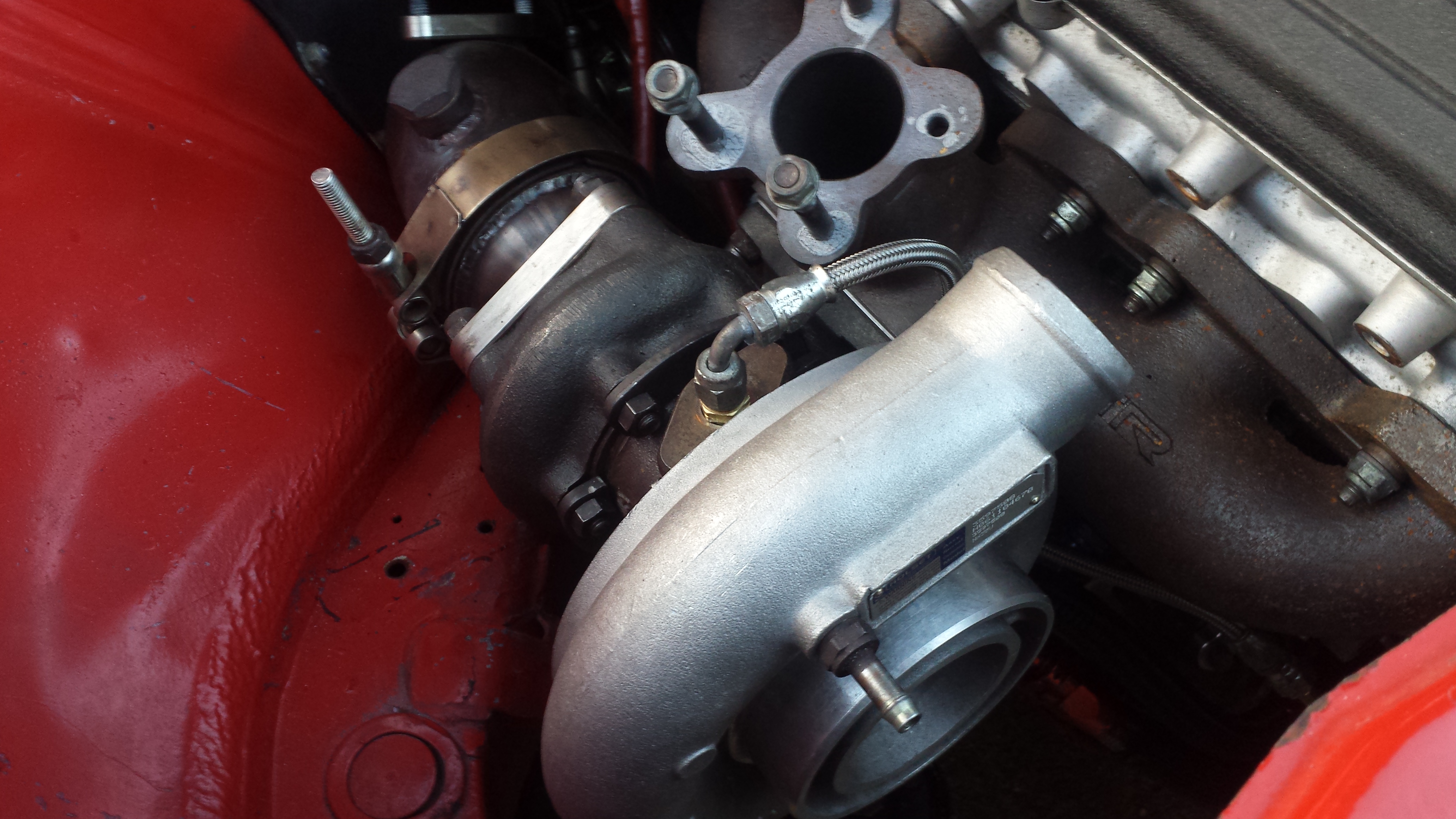 K26/HX35 Mounted To STR Manifold