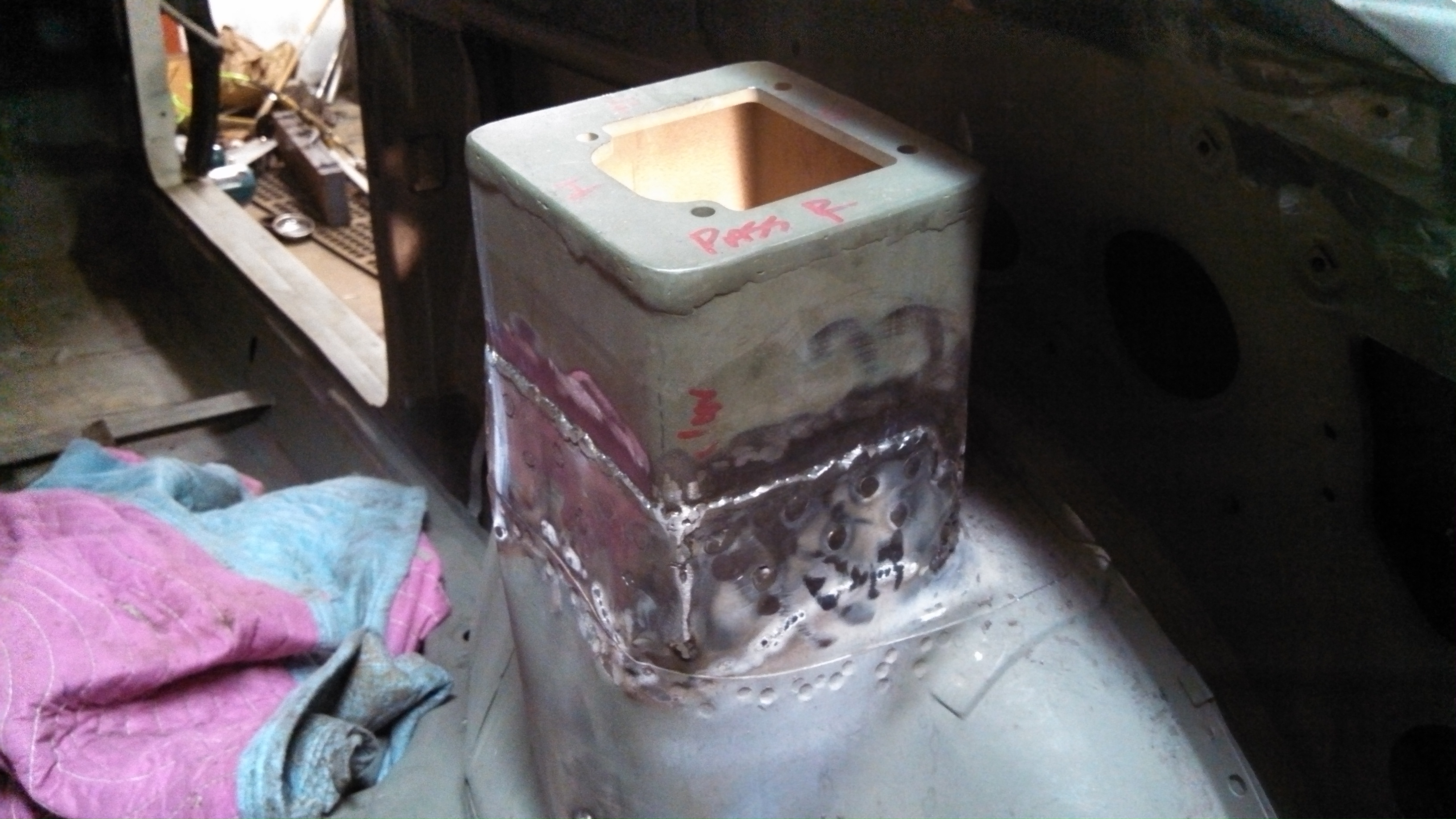 pass rear strut mount extended and welded2.jpg